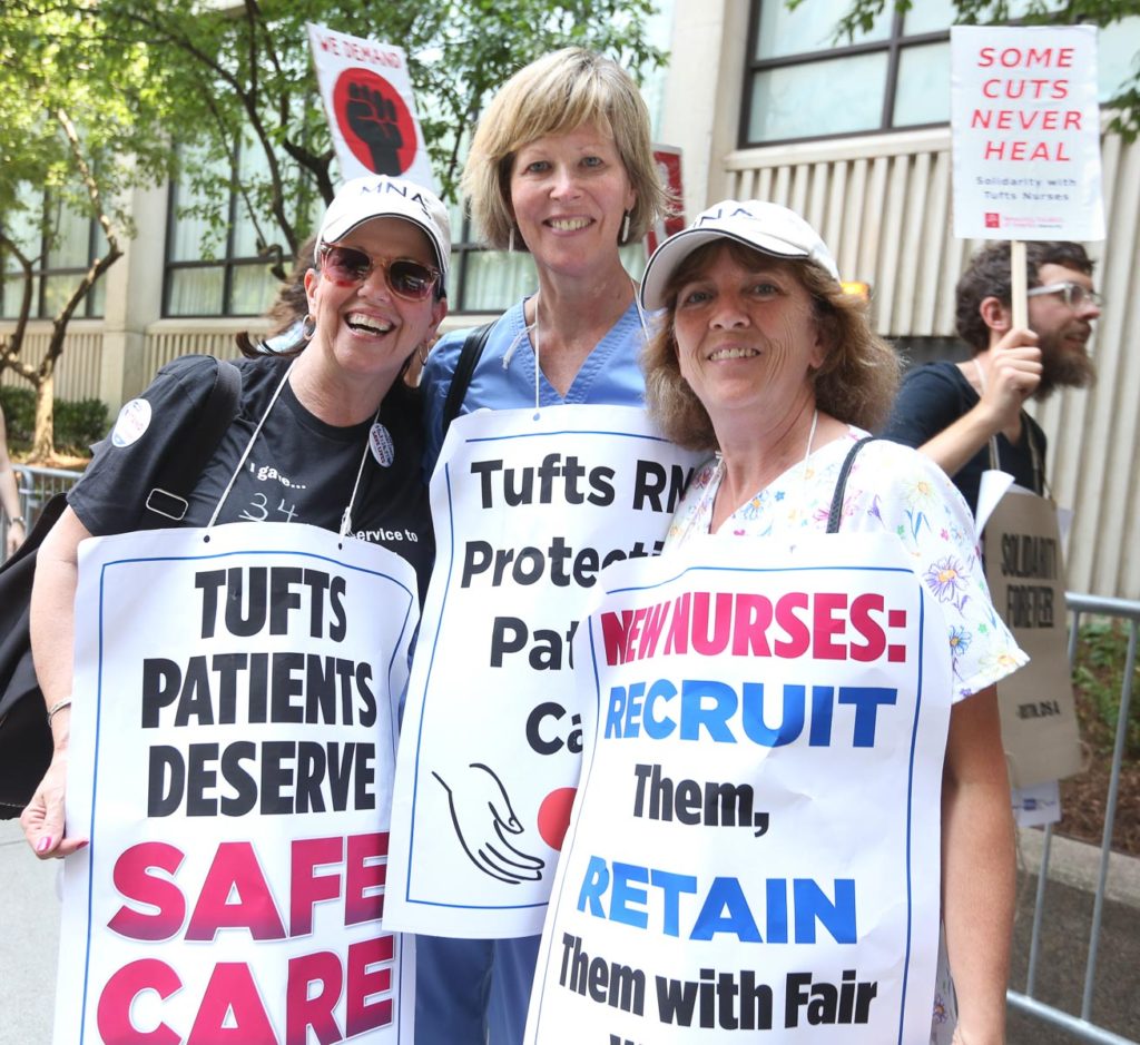 Tufts Nurses Strike