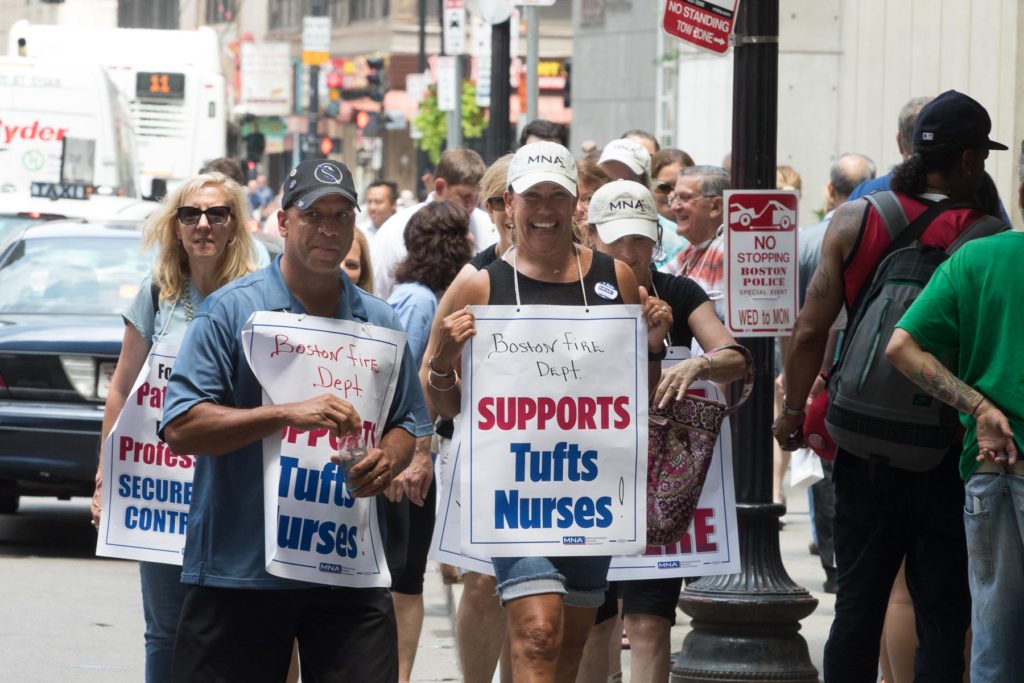 Tufts Nurses Strike