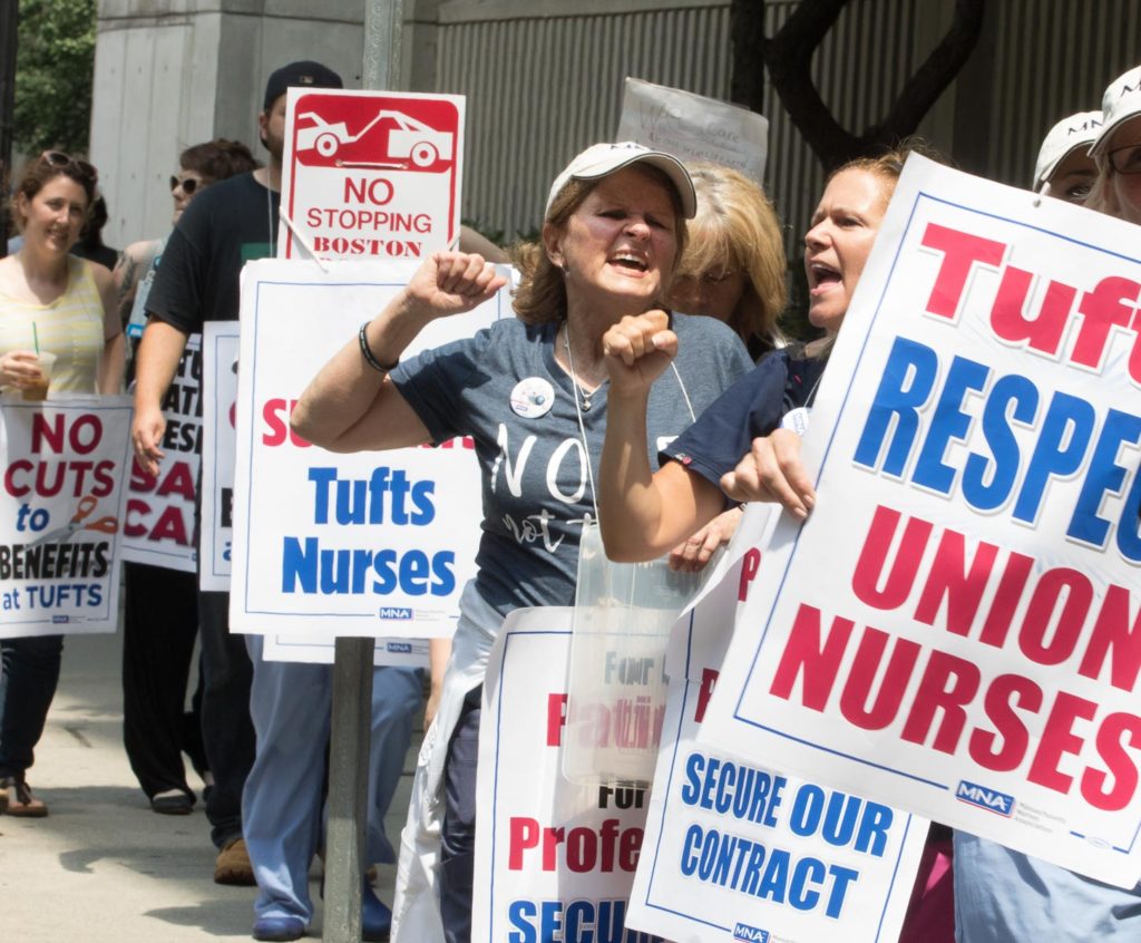 Tufts Nurses Strike