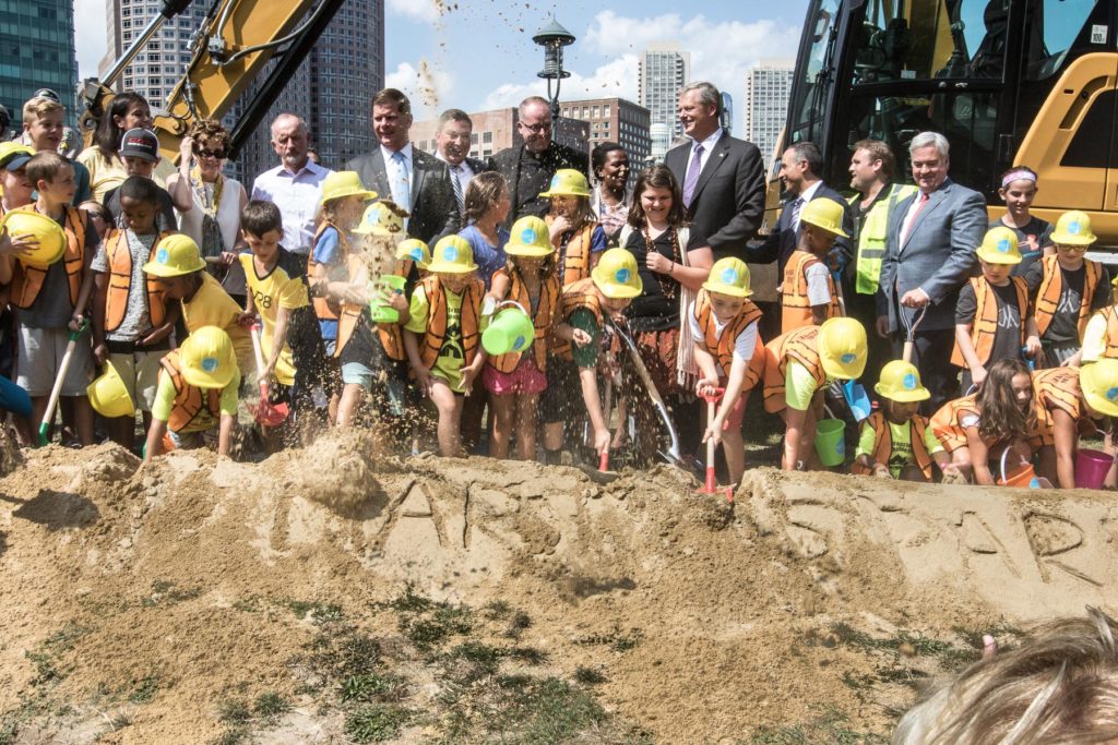 Martin Richard Playground Groundbreaking