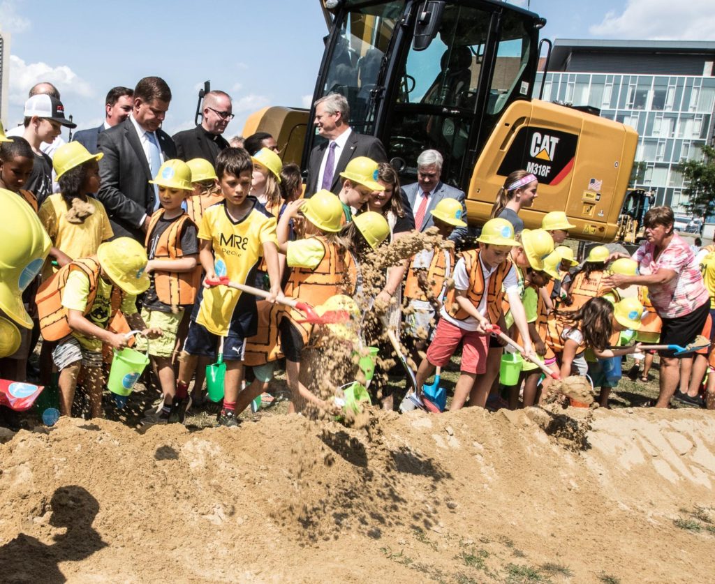 Martin Richard Playground Groundbreaking