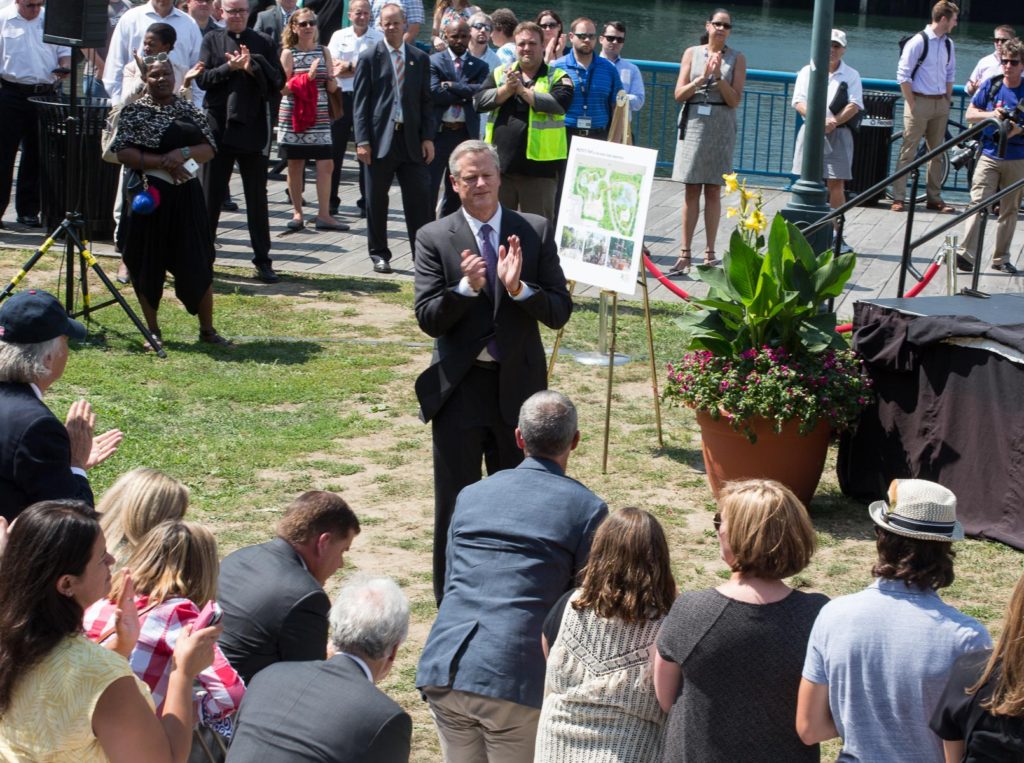 Martin Richard Playground Groundbreaking