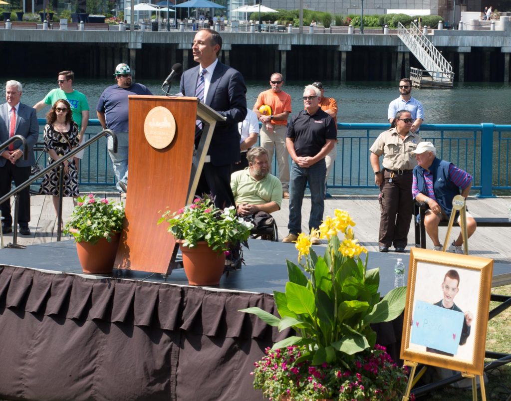 Martin Richard Playground Groundbreaking