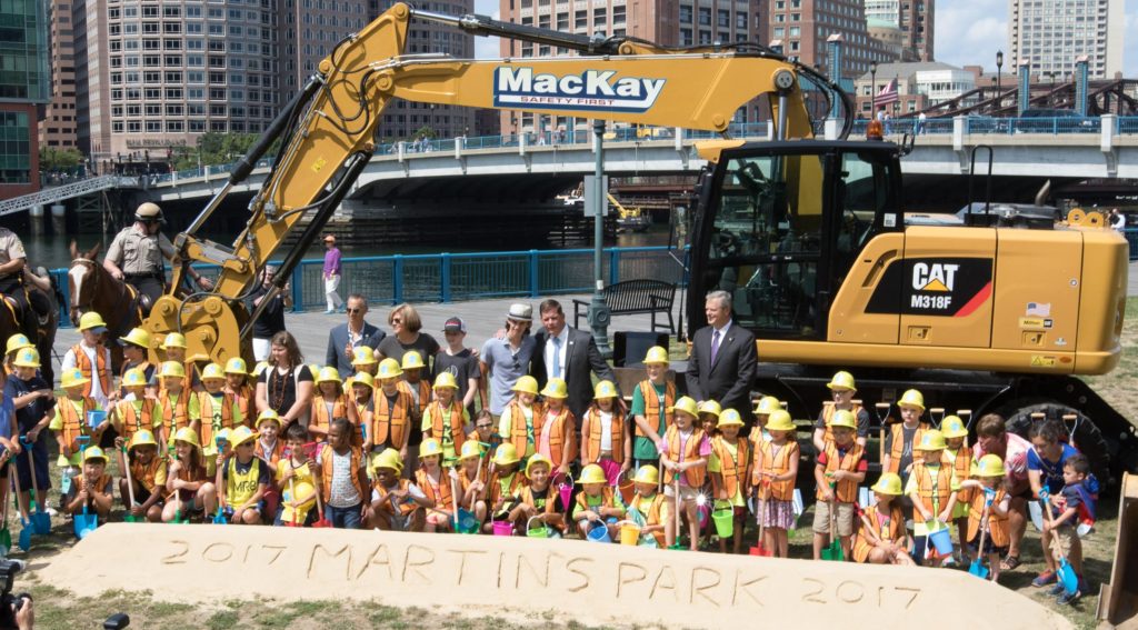 Martin Richard Playground Groundbreaking