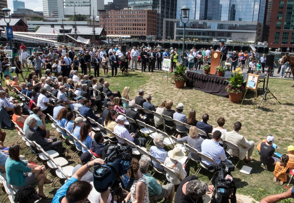 Martin Richard Playground Groundbreaking