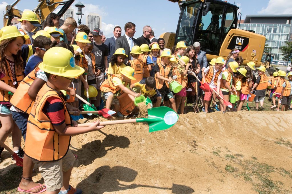 Martin Richard Playground Groundbreaking