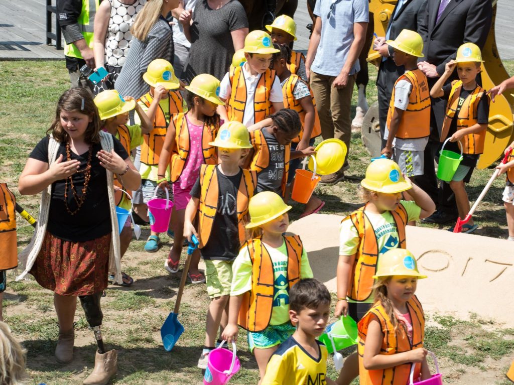 Martin Richard Playground Groundbreaking