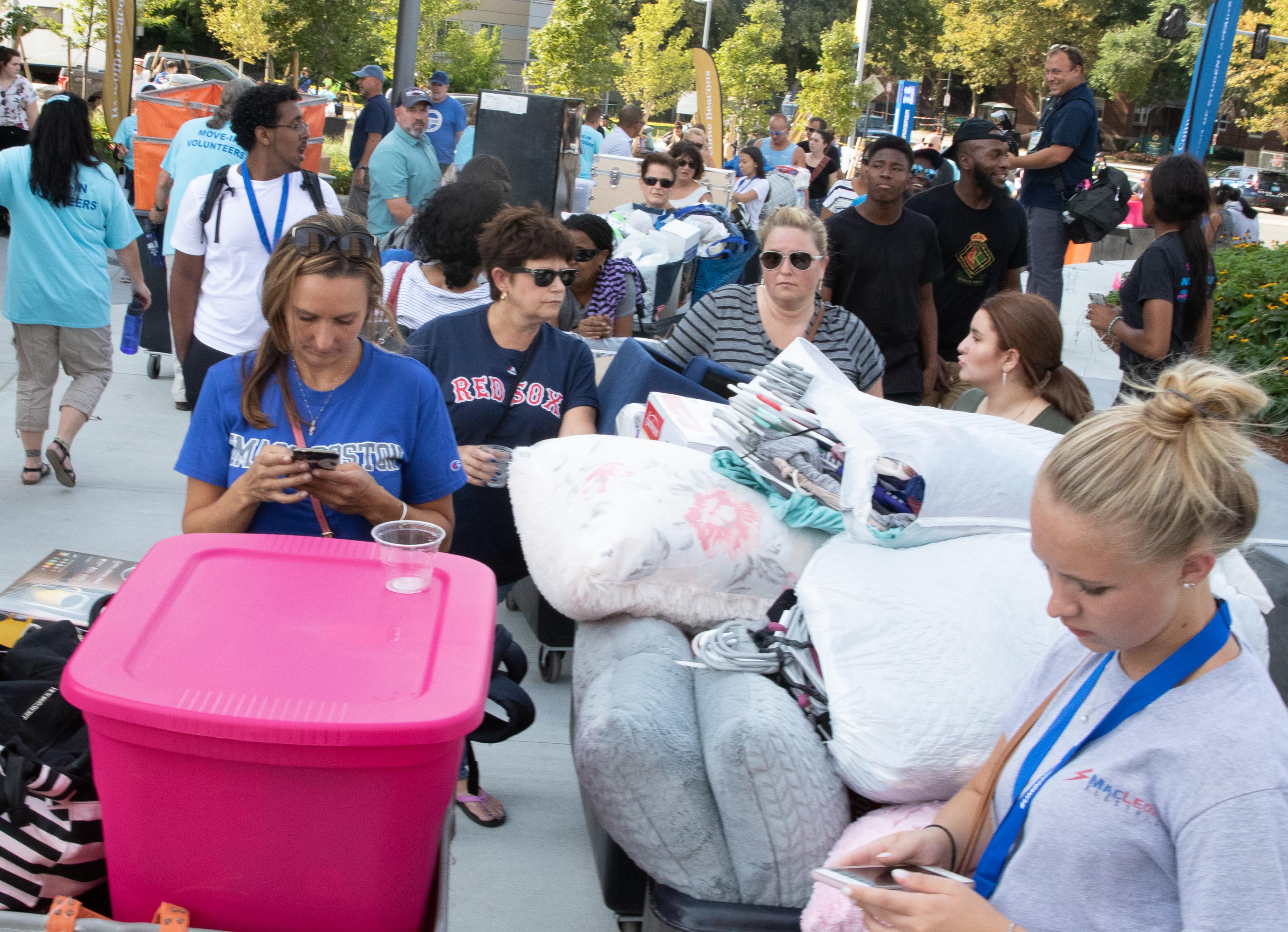 Movein day for first UMass Boston dorm Bill Brett