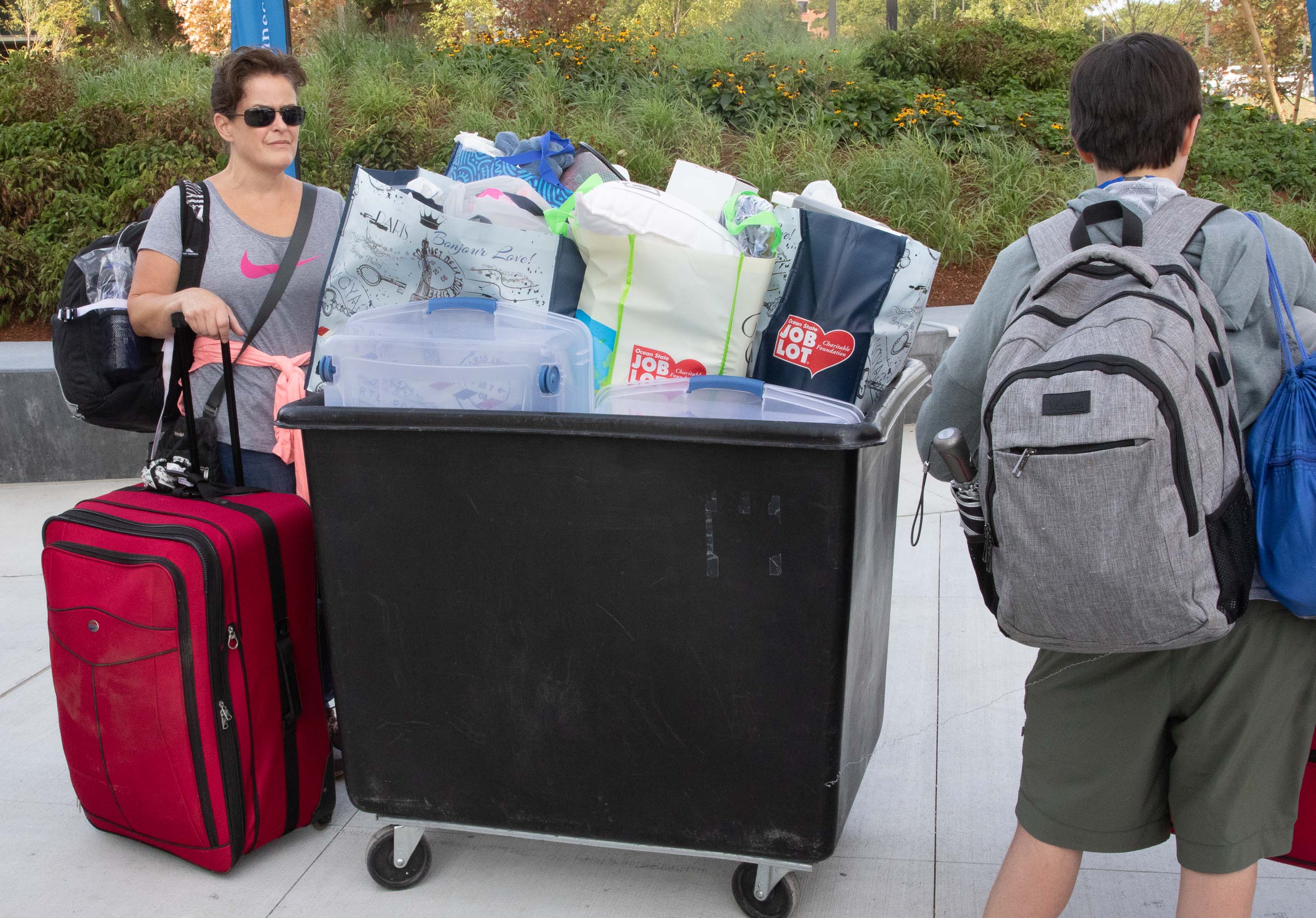 Movein day for first UMass Boston dorm Bill Brett