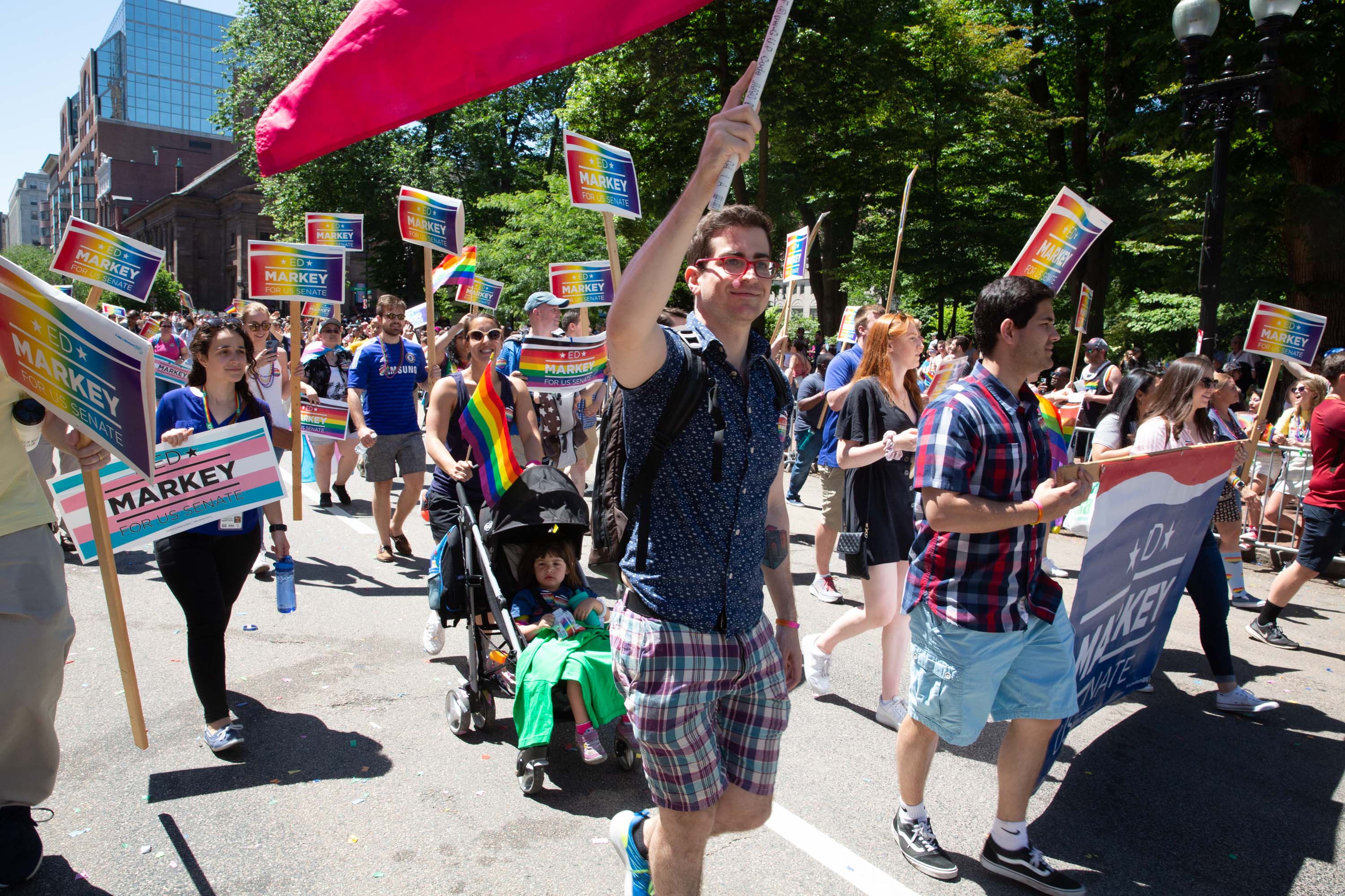 parade route gay pride Boston