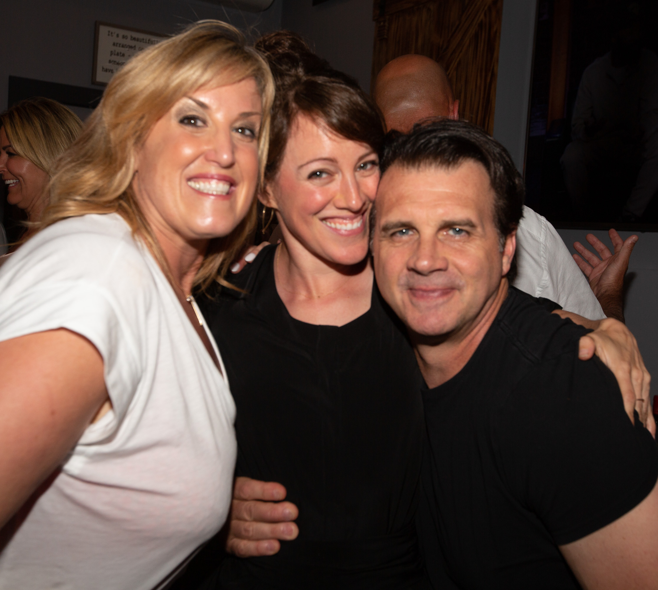 Powerbrokers actors turn out to support Michele McPhee at viewing