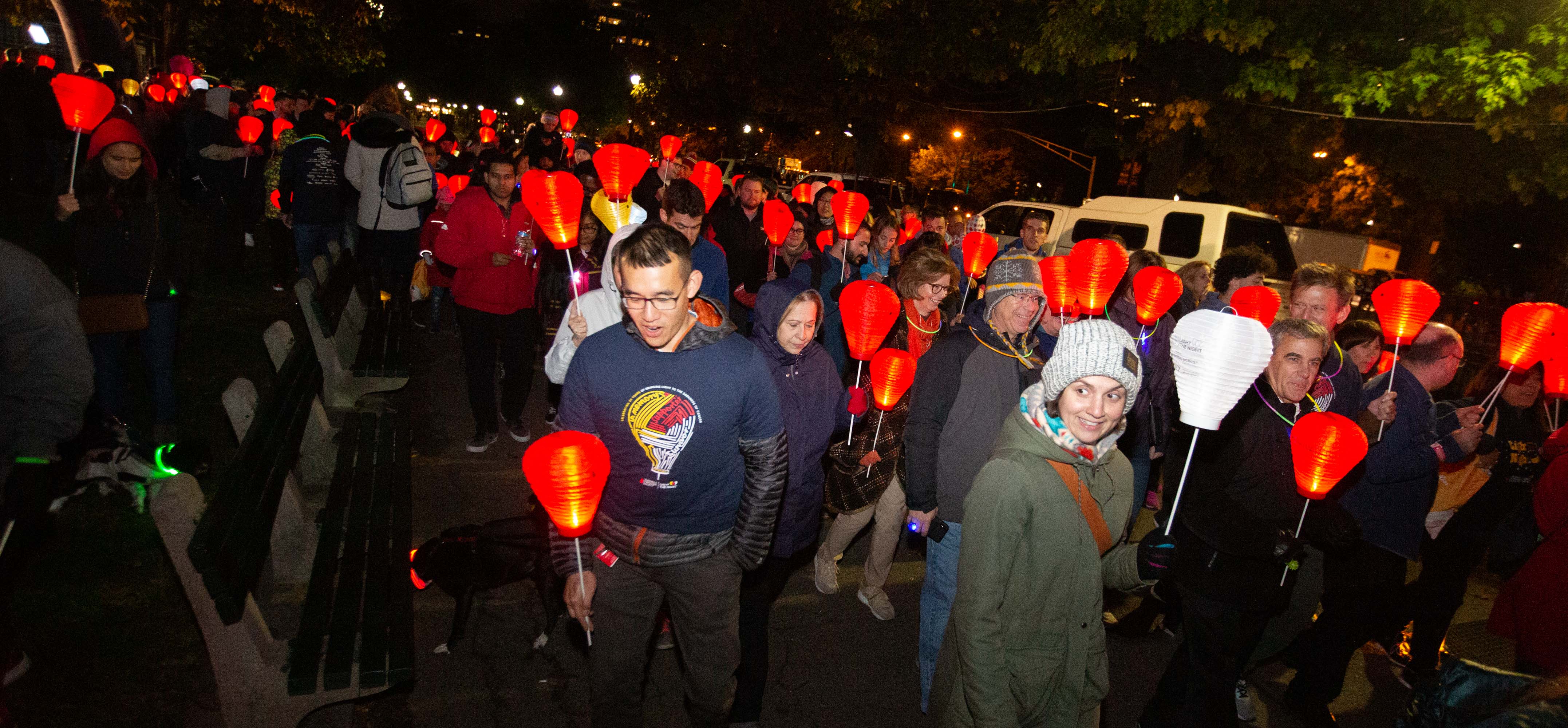 Leukemia & Lymphoma Society’s Light the Night Walk raises nearly 1