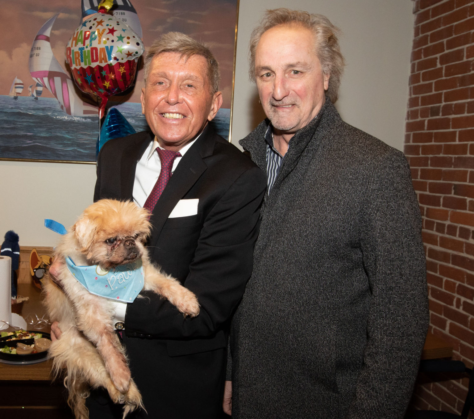 PR guy George Regan throws birthday party for his dog – Bill Brett