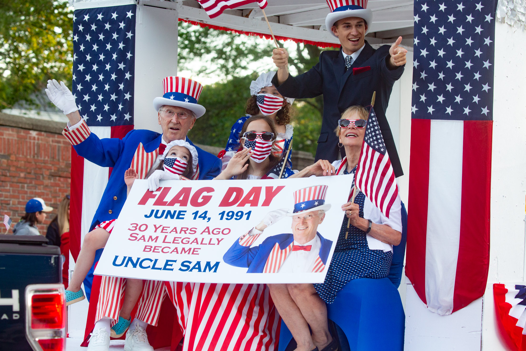 Quincy celebrates Flag Day with parade Bill Brett