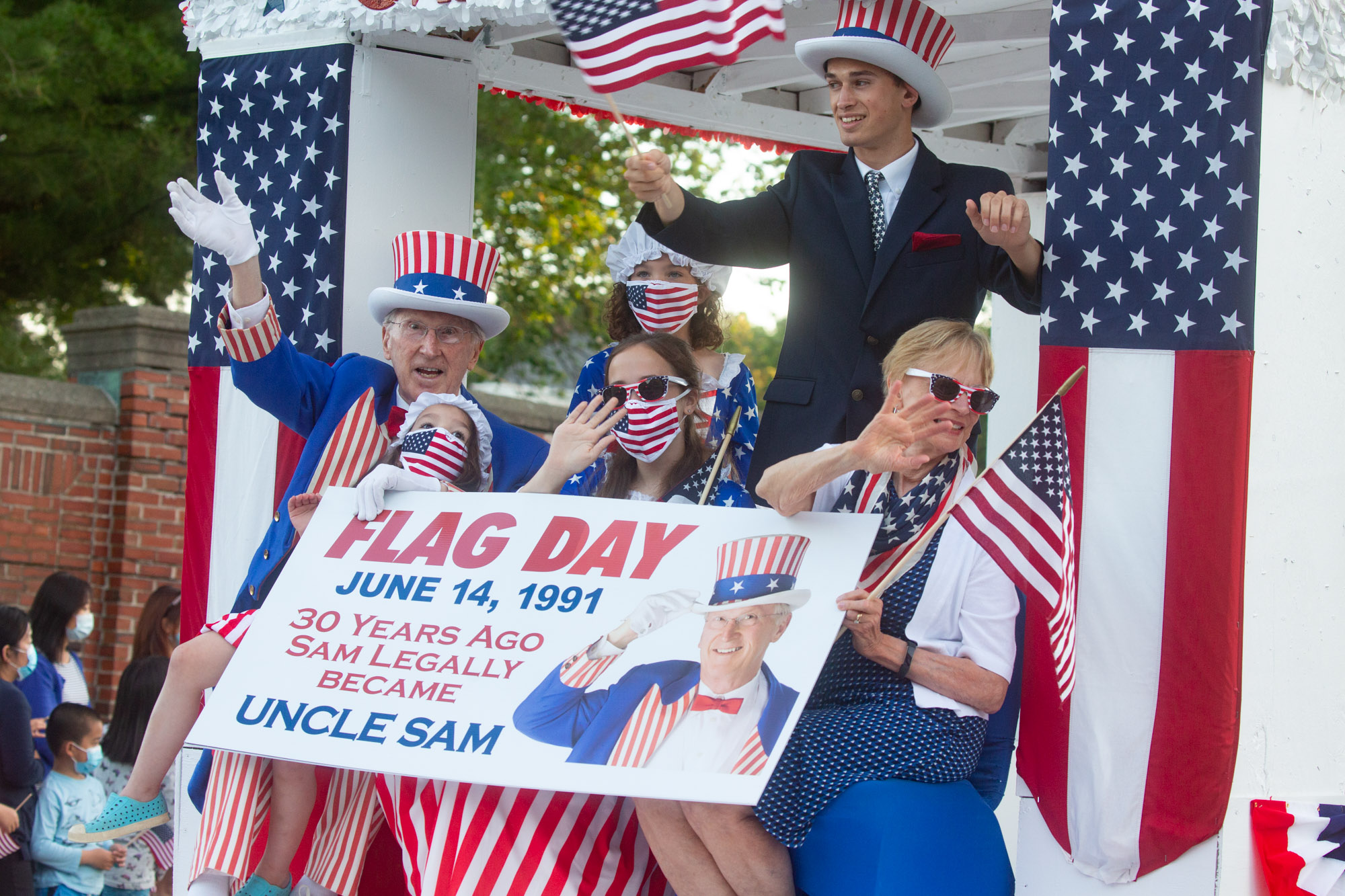 Quincy celebrates Flag Day with parade Bill Brett