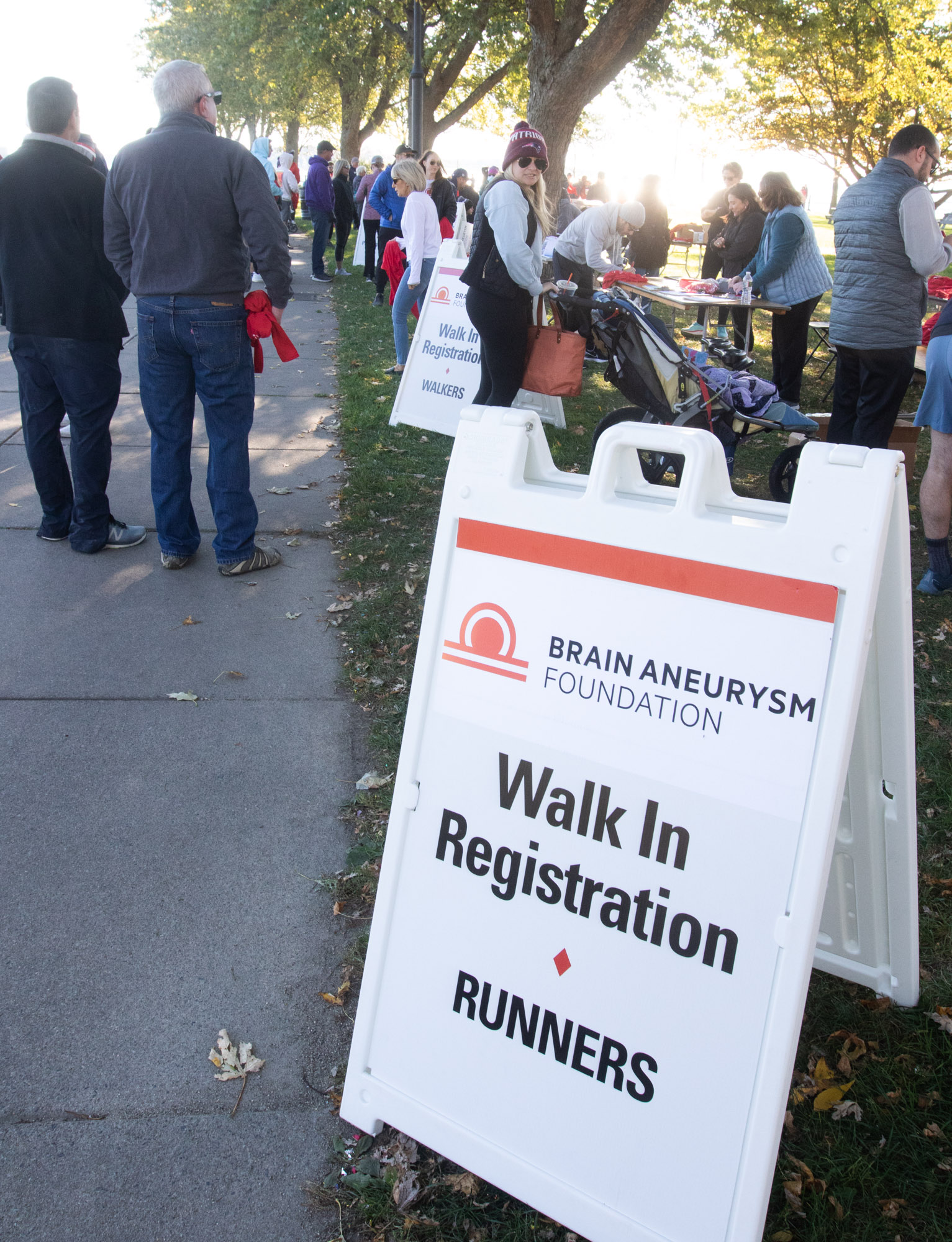 Brain Aneurysm Foundation holds annual walk; 400 take part Bill Brett