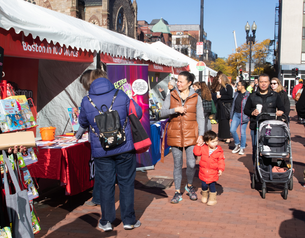 Boston Book Festival returns to inperson event; thousands flock to