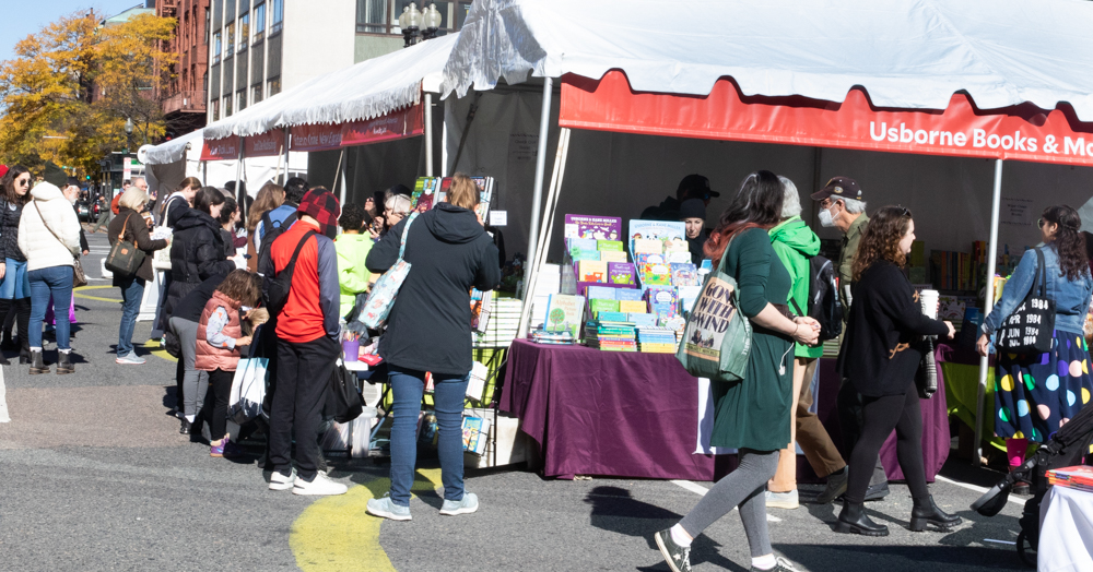 Boston Book Festival returns to inperson event; thousands flock to