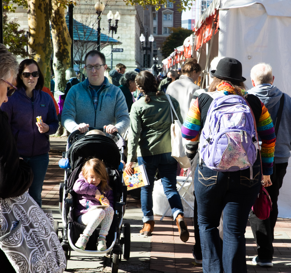 Boston Book Festival returns to inperson event; thousands flock to