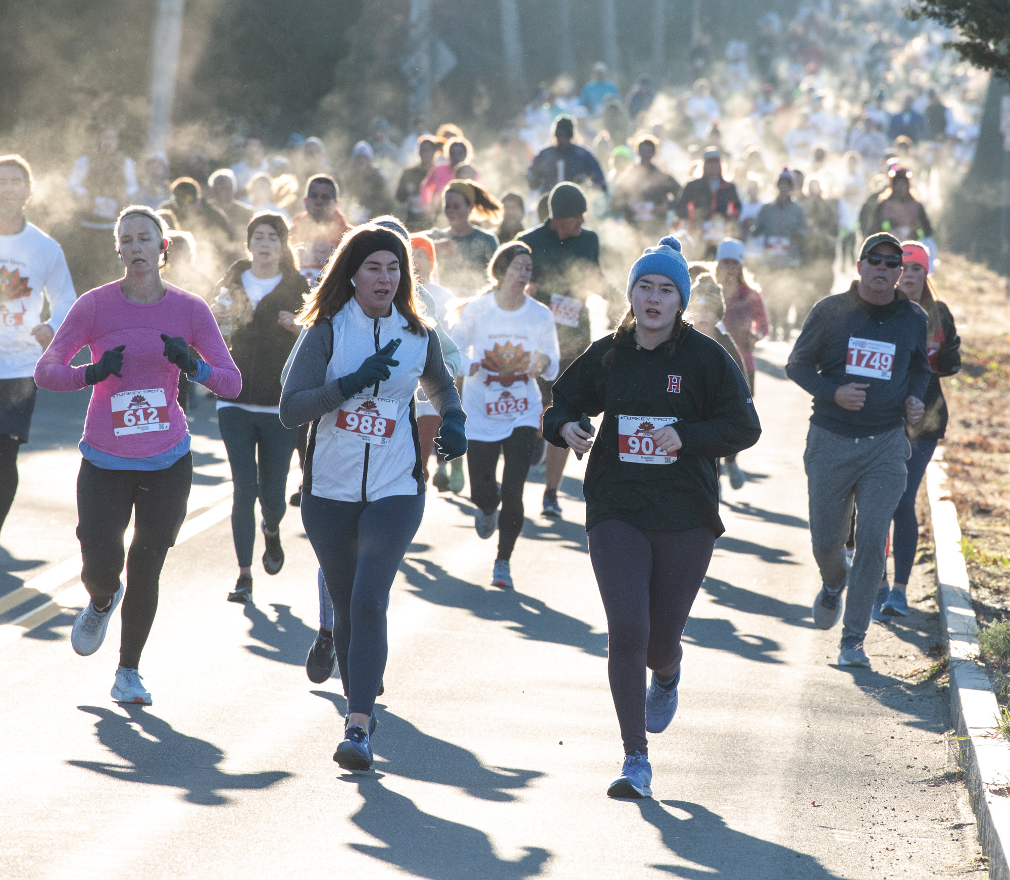 1,500 runners join the race at Hingham’s annual Turkey Trot Bill Brett